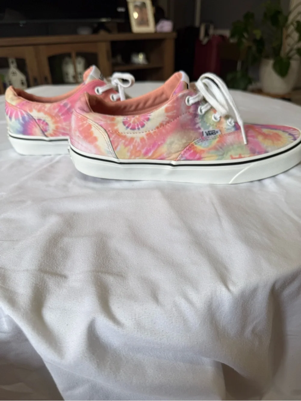 Vans Tie-Dye Canvas Sneakers - Pink, Purple, Yellow
